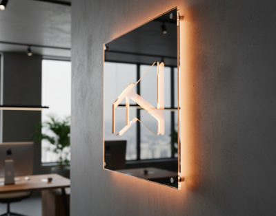 Back-lit LED acrylic signs NYC