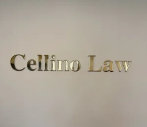 Dimensional Lettering Interior Cellino law
