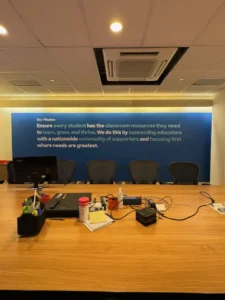 wall lettering mural